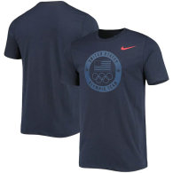 Team USA Nike Stealth Performance Tri-Blend T-Shirt – Navy