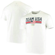 Team USA 2020 Summer Olympics National Anthem T-Shirt - White