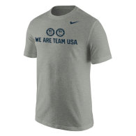 Nike We Are Team USA T-Shirt - Gray