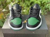 Authentic Air Jordan 1 GS Low “Green Toe”