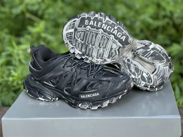 Balenciaga Track Trainers 3.0 Faded/Mesh/Rubber/Black