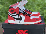 Authentic Air Jordan 1 High Switch Red/Black/White