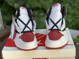 Authentic Travis Scott x Air Jordan 1 High OG Gym Red/Black/White GS