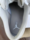 Authentic Air Jordan 1 Low Grey/White