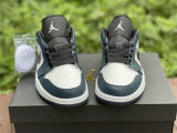 Authentic Air Jordan 1 Low “Dark Teal”