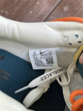Authentic Off-White x Nike Dunk Low Sail/Neutpal Grey-Orange