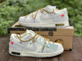 Authentic Off-White x Nike Dunk Low “37 to 50”