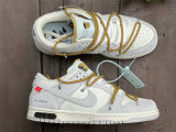 Authentic Off-White x Nike Dunk Low “37 to 50”