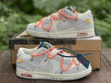 Authentic Off-White x Nike Dunk Low “19 to 50”