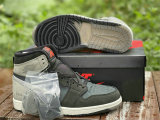 Authentic Air Jordan 1 Element Gore-Tex “Black Grey”