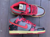 Authentic Nike Dunk High 1985 “Red Acid Wash”