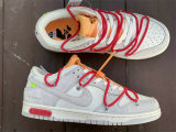 Authentic Off-White x Nike Dunk Low “40 to 50”