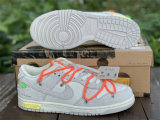 Authentic Off-White x Nike Dunk Low “11 to 50”
