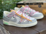 Authentic Off-White x Nike Dunk Low “09 to 50”