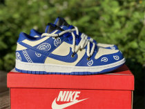 Authentic Nike Dunk Low Blue/White