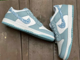 Authentic Nike Dunk Low WMNS “Blue Paisley”