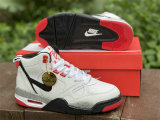 Authentic Nike Air Flight 13 Mid White/Grey/Black/Red