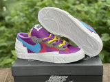 Authentic Kaws x Sacai x Nike Blazer Low “Purple Dusk”