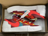 Authentic Kaws x Sacai x Nike Blazer Low “Team Red”