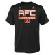 Cincinnati Bengals Fanatics Branded Youth 2021 AFC Champions Iconic Slant T-Shirt-Black