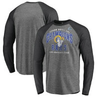 Los Angeles Rams Fanatics Branded Super Bowl LVI Champions Classic Vintage Long Sleeve T-Shirt