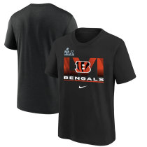 Cincinnati Bengals Nike Youth Super Bowl LVI Bound No Limits T-Shirt - Black