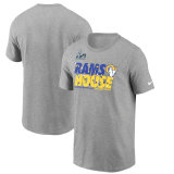 Los Angeles Rams Nike Super Bowl LVI Champions Local Pack Confetti T-Shirt - Heathered Gray