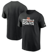 Cincinnati Bengals Nike 2021 AFC North Division Champions Trophy Collection T-Shirt - Black