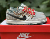 Authentic Nike Dunk Low Sail/Vintage Green