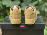 Authentic Supreme x Nike Air Force 1 Low “Flax”