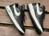 Authentic LV x Nike Air Force 1 Low Black/White