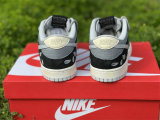Authentic Nike Dunk Low White/Black/Grey