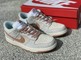 Authentic Nike Dunk Low “Fossil Rose”