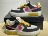 Authentic Nike Air Force 1 Fontanka Off Noir/Pink Prime-Summit White