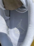 Authentic Air Jordan 1 Low GS Golf “Triple White”