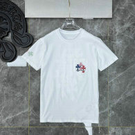 Chrome Hearts short round collar T-shirt S-XL (87)