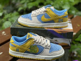Authentic Nike Dunk Low Orchid/Yellow
