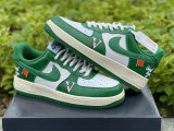 Authentic Nike Air Force 1 Low White/Green
