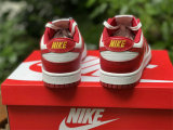 Authentic Nike Dunk Low Gym Red/White