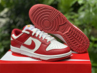 Authentic Nike Dunk Low Gym Red/White