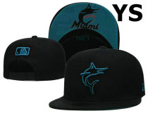 Miami Marlins Snapback Hat (37)