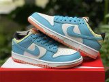 Authentic Kyrie Irving x Nike Dunk Low Baltic Blue/White