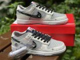 Authentic Nike Dunk Low College Navy/Wolf Grey