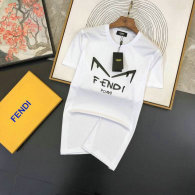 Fendi short round collar T-shirt M-XXXL (192)