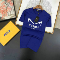 Fendi short round collar T-shirt M-XXXL (191)