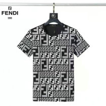 Fendi short round collar T-shirt M-XXXL (174)