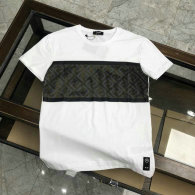 Fendi short round collar T-shirt M-XXXL (188)