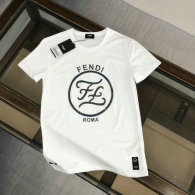 Fendi short round collar T-shirt M-XXXL (204)