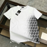 Fendi short round collar T-shirt M-XXXL (193)