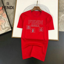 Fendi short round collar T-shirt M-XXXL (184)